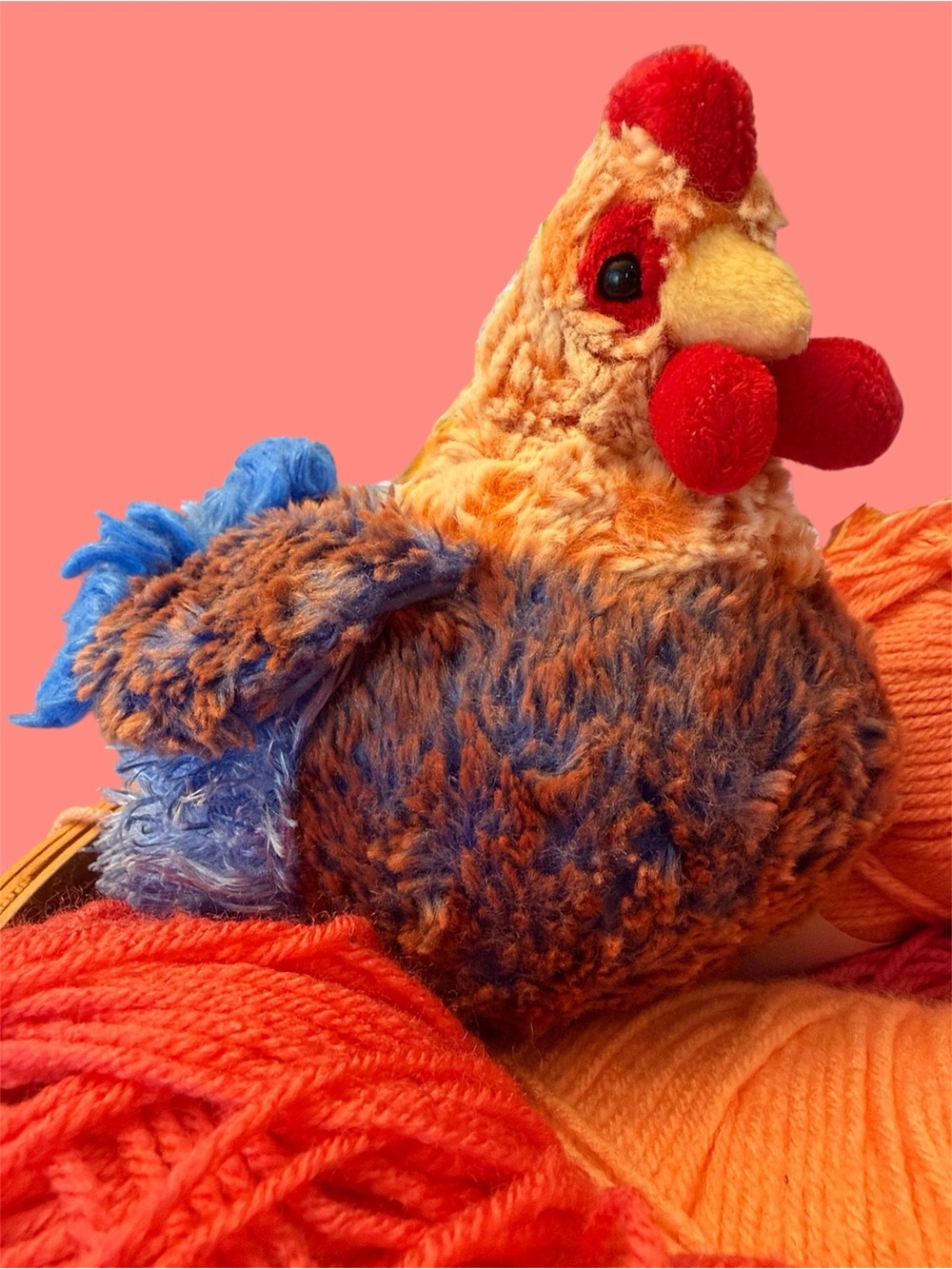 DOUGLAS Stuffed Rooster - Picture 1 of 5
